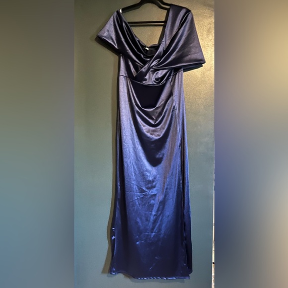 Satin Bridesmaid Dress - Picture 4 of 4